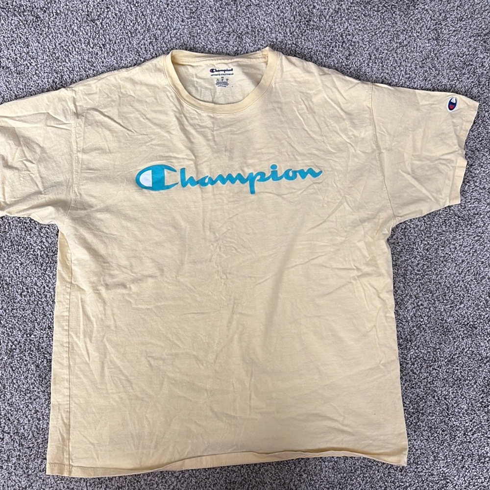 Champion Yellow T-Shirt